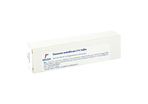STANNUM METALLICUM SALBE 5% (PZN 1573442)