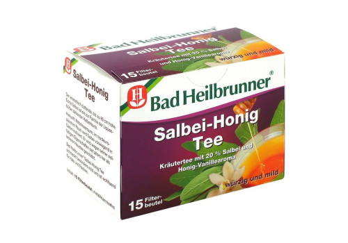 BAD HEILBRUNNER Salbei-Honig Tee Filterbeutel (PZN 2005036)