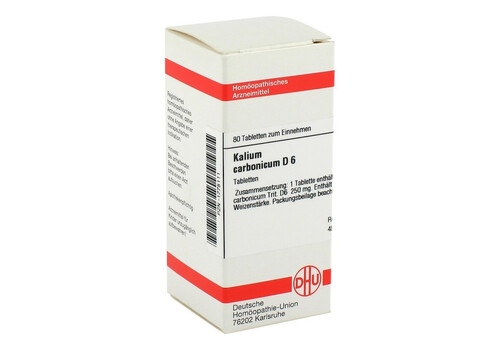 KALIUM CARBONICUM D 6 Tabletten (PZN 1775111)