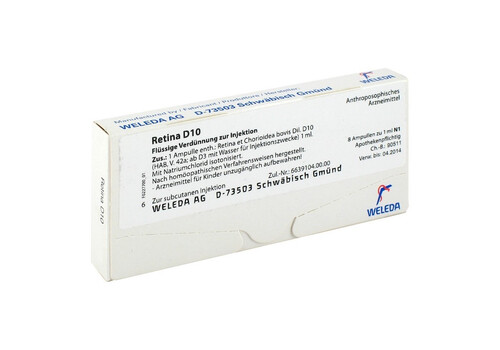 RETINA ET Chorioidea D 10 Ampullen (PZN 1625848)