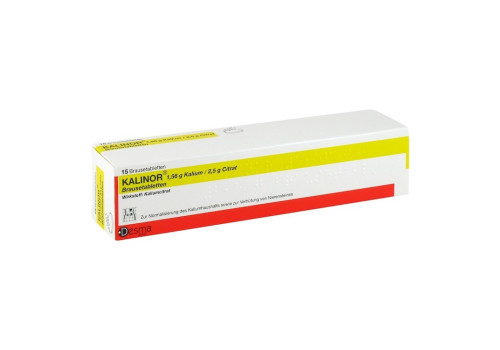Kalinor Brausetabletten (PZN 1566347)