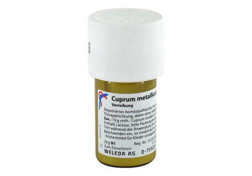 CUPRUM METALLICUM praep.D 6 Trituration (PZN 1616068)