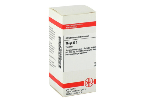 THUJA D 6 Tabletten (PZN 2107653)