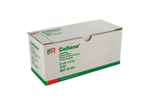 CELLONA Gipsbinden 8 cmx2 m (PZN 3150792)