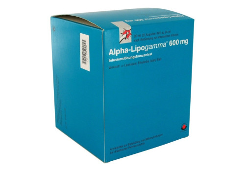ALPHA-LIPOGAMMA 600 mg Infusionslsg.-Konzentrat (PZN 2757380)