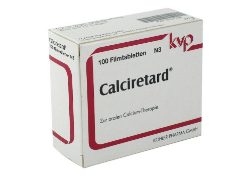 CALCIRETARD magensaftresistente Dragees (PZN 2701758)