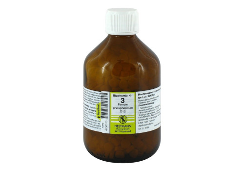 BIOCHEMIE 3 Ferrum phosphoricum D 12 Tabletten (PZN 4130515)