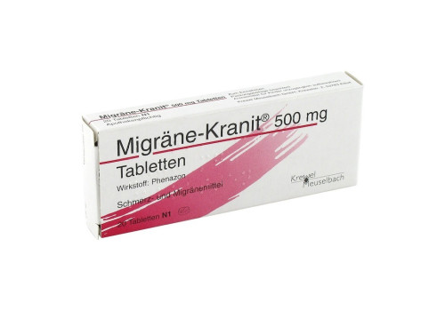 Migräne-Kranit 500mg (PZN 3438010)