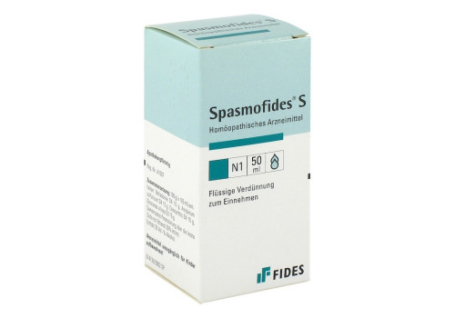 SPASMOFIDES S Tropfen (PZN 3687925)