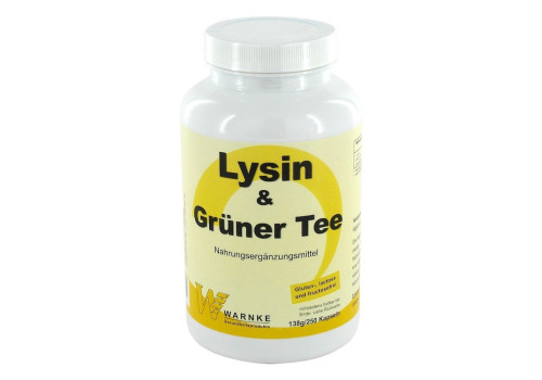 LYSIN & GRÜNER Tee Kapseln (PZN 4156360)