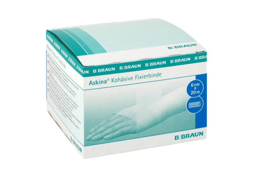 ASKINA Fixierbinde kohäsiv 6 cmx20 m (PZN 6158222)