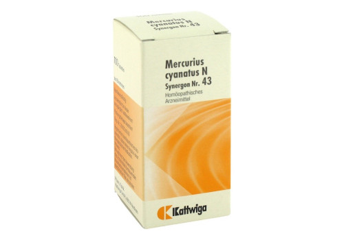 SYNERGON KOMPLEX 43 Mercurius cyanatus N Tabletten (PZN 4905614)