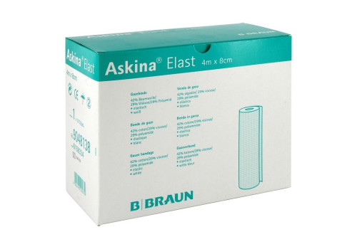ASKINA Elast Binde 8 cmx4 m lose (PZN 6158334)