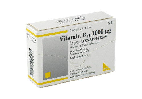 Vitamin B12 1.000 µg Inject Jenapharm Ampullen (PZN 7146988)