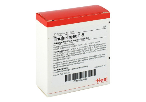 THUJA INJEEL S Ampullen (PZN 4563645)