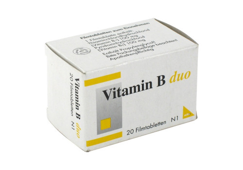 Vitamin B duo 100mg/100mg (PZN 7233658)