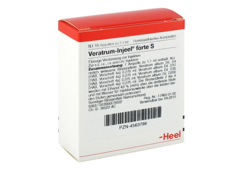 VERATRUM INJEEL forte S Ampullen (PZN 4563786)