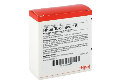 RHUS TOX Injeel S Ampullen (PZN 4563467)
