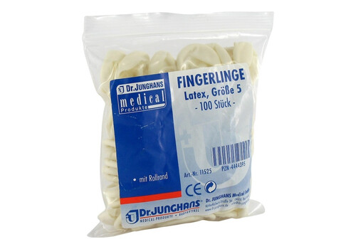FINGERLING OP Latex Gr.5 gerollt (PZN 4444395)