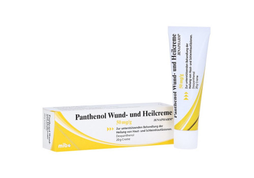 Panthenol Wund- und Heilcreme JENAPHARM 50mg/g (PZN 8814541)