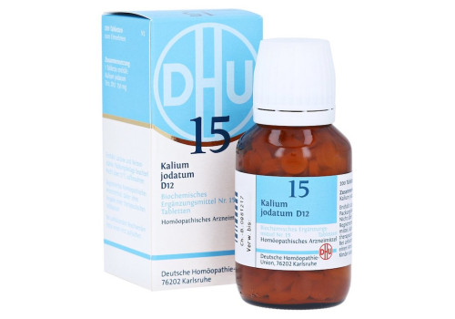 BIOCHEMIE DHU 15 Kalium jodatum D 12 Tabletten (PZN 2581159)