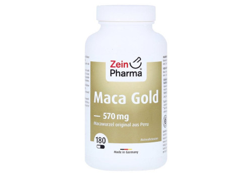 MACA GOLD Vegetarische Kapseln plus Zink (PZN 7020810)