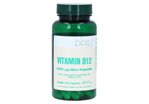 VITAMIN B12 1000 µg Bios Kapseln – PZN 15294881 (PZN 15294881)