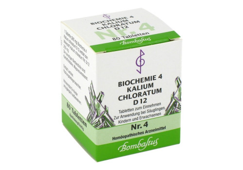 BIOCHEMIE 4 Kalium chloratum D 12 Tabletten (PZN 4325153)