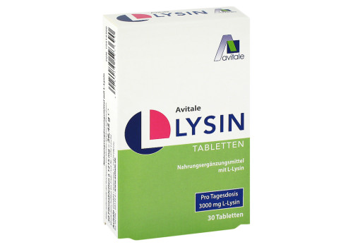 Avitale L-Lysin 750 mg (PZN 10414300)