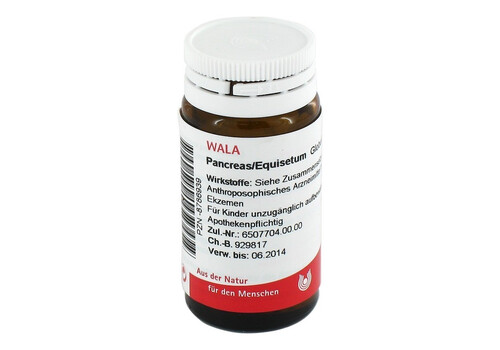 PANCREAS/EQUISETUM Globuli (PZN 8786939)