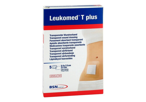 LEUKOMED transp.plus sterile Pflaster 5x7,2 cm (PZN 1051198)