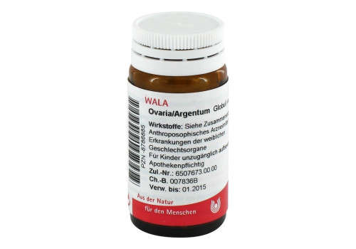 OVARIA/ARGENTUM Globuli (PZN 8786885)