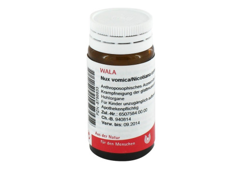 NUX VOMICA/NICOTIANA comp.Globuli (PZN 8786833)
