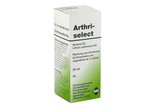ARTHRISELECT Tropfen (PZN 8890513)