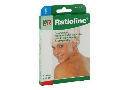 RATIOLINE aqua Duschpflaster 8x10 cm (PZN 1805415)