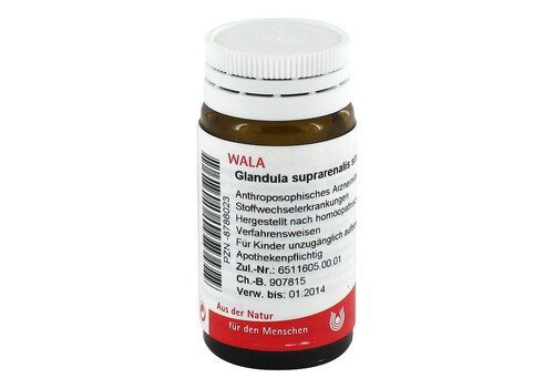 GLANDULA SUPRARENALES sinistra cum Cupro Globuli (PZN 8786023)