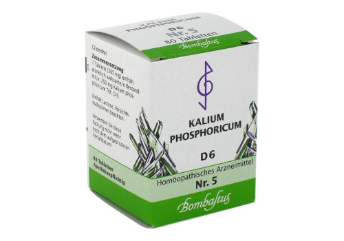 BIOCHEMIE 5 Kalium phosphoricum D 6 Tabletten (PZN 4325271)
