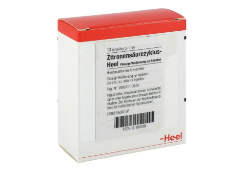 ZITRONENSÄUREZYKLUS Heel Ampullen (PZN 6156039)