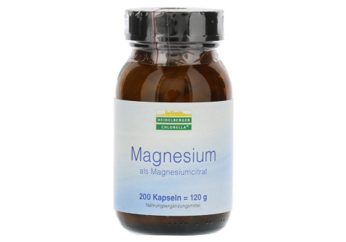 MAGNESIUM ALS Magnesiumcitrat Kapseln (PZN 12395469)