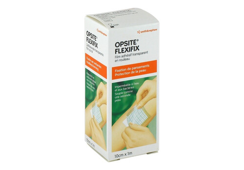 OPSITE Flexifix PU-Folie 10 cmx1 m unsteril Rolle (PZN 680331)