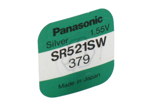 BATTERIEN Knopfzelle SR 521 SW 379 1,55V (PZN 1372695)