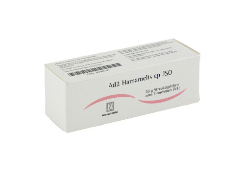 JSO Ad 2 Hamamelis cp Globuli (PZN 4942207)