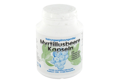 MYRTILLUSBEERE Kapseln (PZN 5124451)