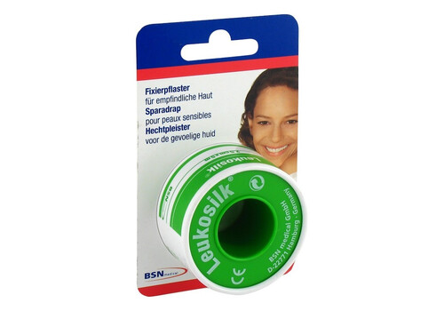 LEUKOSILK 2,5 cmx5 m Blisterkarte (PZN 397109)