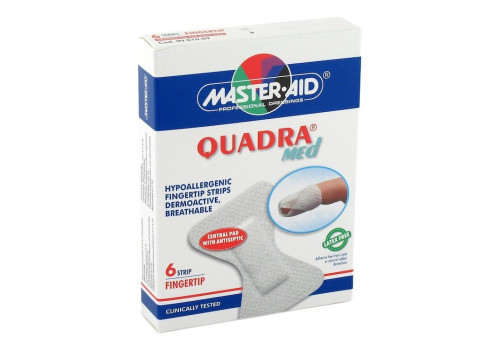 QUADRA MED Pflaster Fingerstrips Master Aid (PZN 624195)