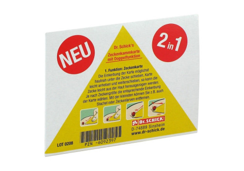 ZECKENKAMMKARTE (PZN 6092397)