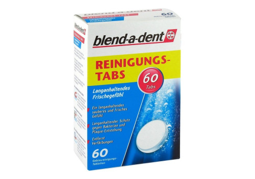 BLEND A DENT Reinigungs Tabs langanhalt.Frische (PZN 1624820)