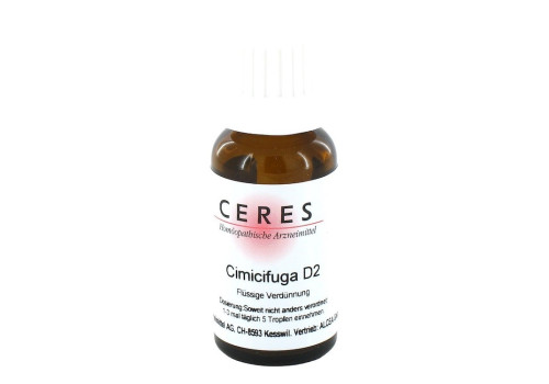 CERES Cimicifuga D 2 Dilution (PZN 981067)