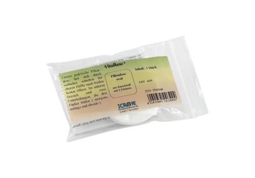 PILLENDOSE oval Kunststoff 3 Fächer Vitalhaus (PZN 5516168)