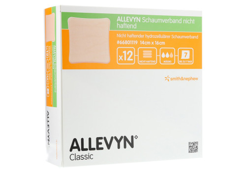 ALLEVYN Schaumverband 14x16 cm nicht haftend (PZN 9686625)